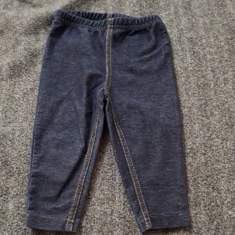 Carter's Blue Leggings Elastic Waist Comfort